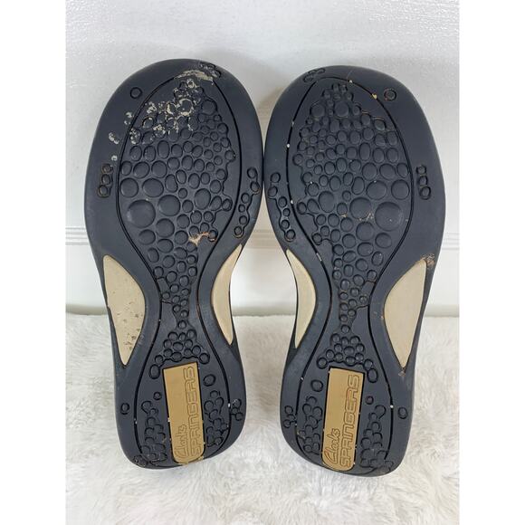 Clarks Springers Women’s Sandals Slides Tan/Brown Size 8 - Picture 5 of 5